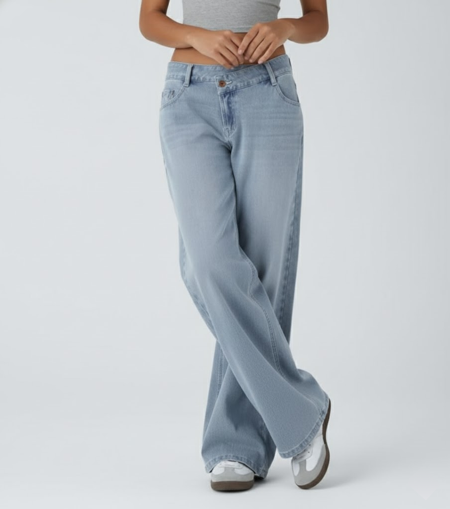 Women's Low Rise Baggy Jeans
